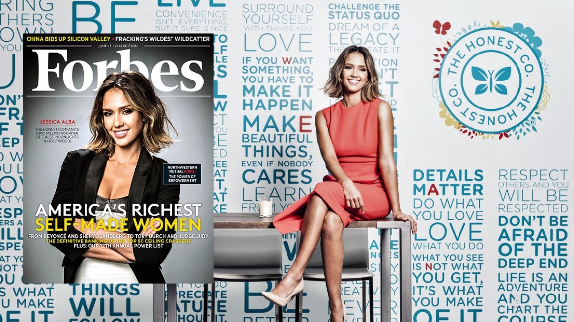 Η Jessica Alba στο Forbes: Η πιο πλούσια αυτοδημιούργητη γυναίκα των ΗΠΑ